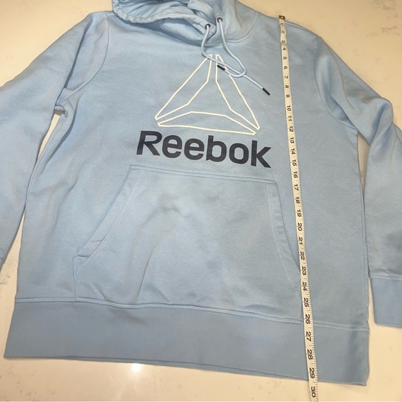 Reebok Light Blue Pullover with Logo - Picture 6 of 9